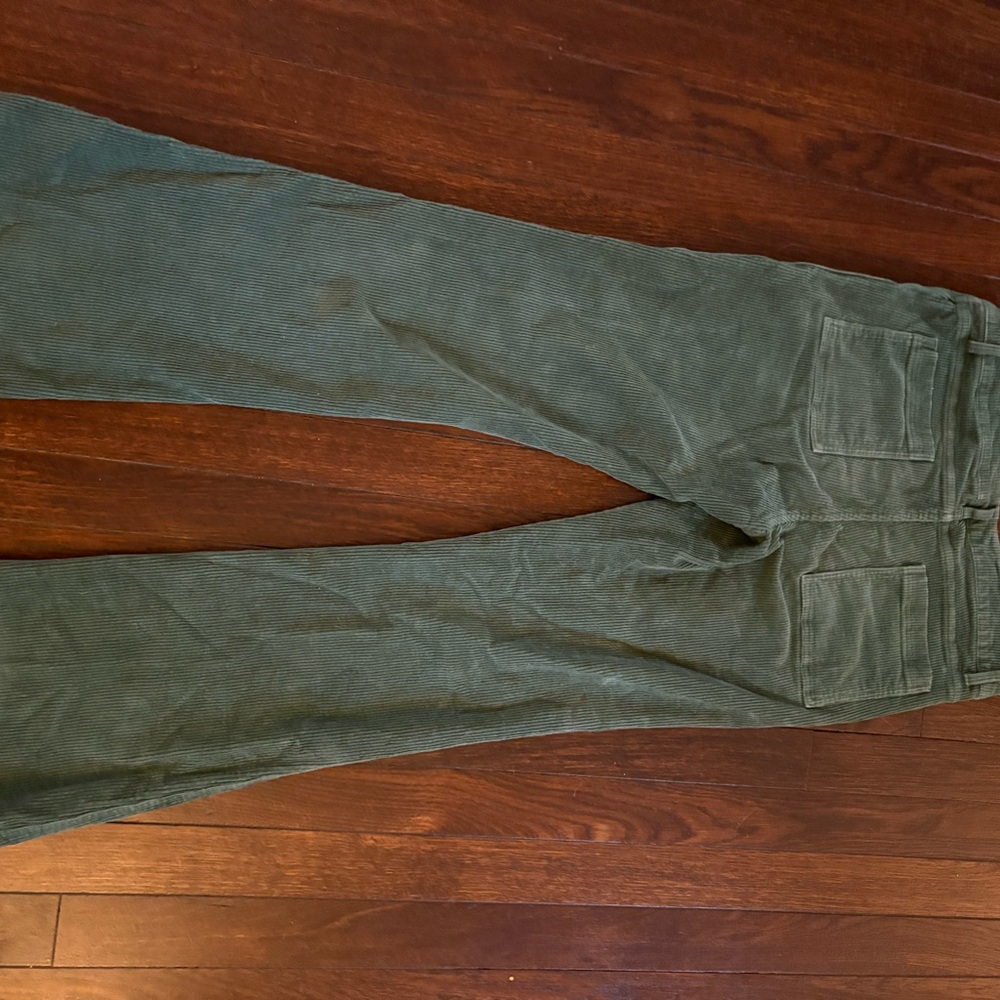 HAMMIES Green Corduroy Flare  BELL BOTTOM Pants